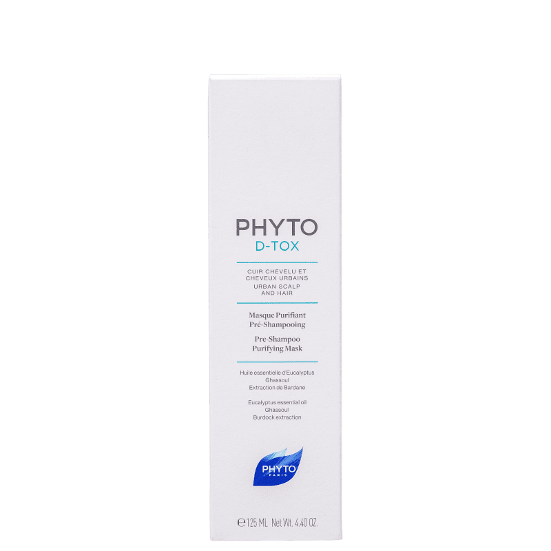 PHYTO Phytodetox Purifiant - Máscara Pré-Shampoo 125ml