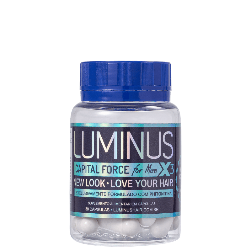 Luminus Capital Force For Men - Suplemento Alimentar (30 Cápsulas)