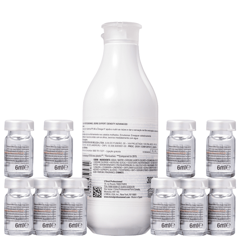 Kit L'Oréal Professionnel Density Aminexil Advanced (2 Produtos)