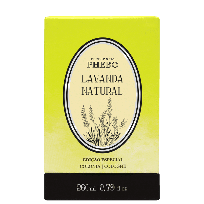 Lavanda Natural Phebo Eau de Cologne - Perfume Unissex 260ml