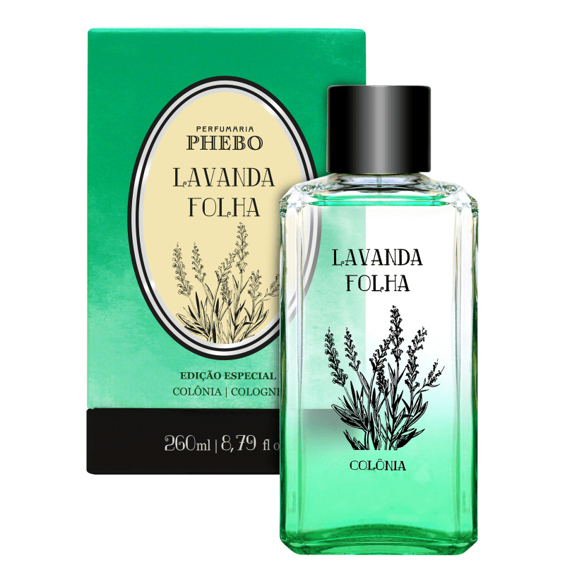 Lavanda Folhas Phebo Eau de Cologne - Perfume Unissex 260ml