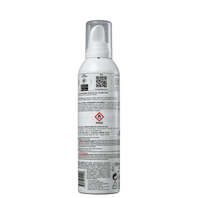 L'Oréal Professionnel Tecni Art Full Volume Extra - Mousse Volumadora 250ml