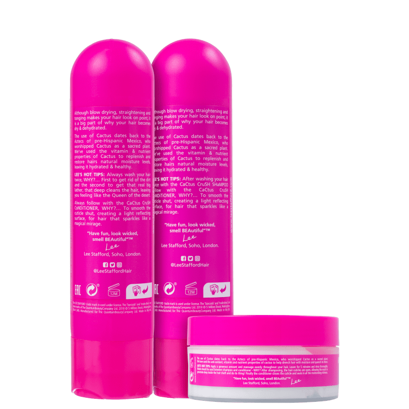 Kit Lee Stafford Cactus Crush Trio (3 Produtos)
