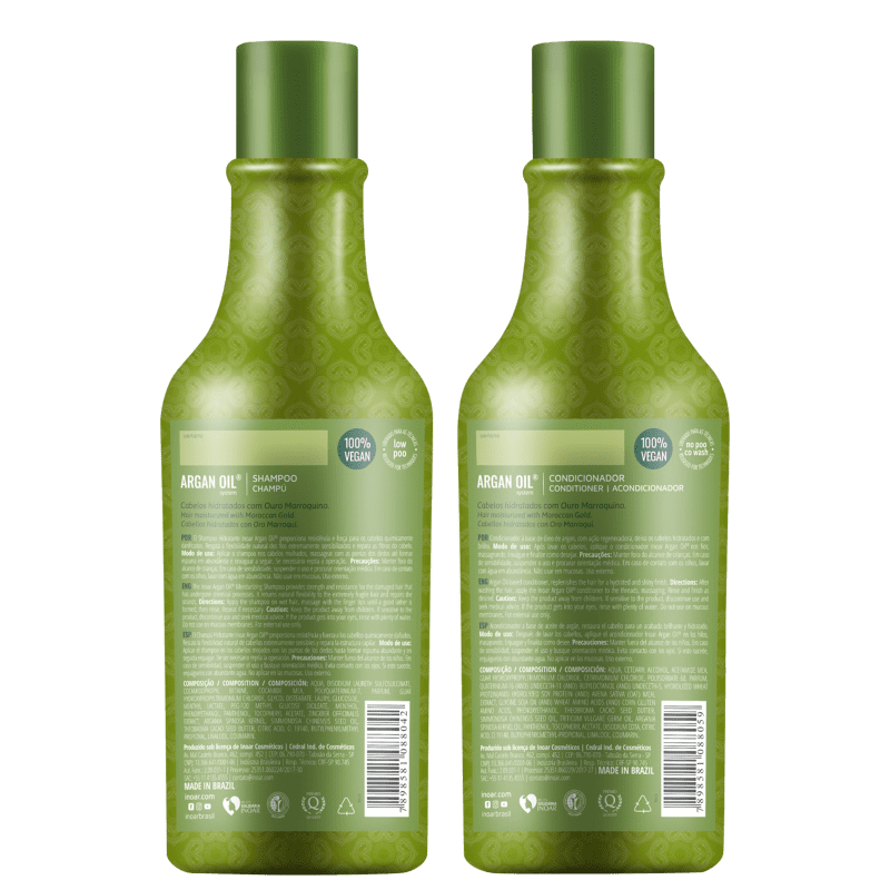 Kit Inoar Argan Hidratação (2 Produtos)