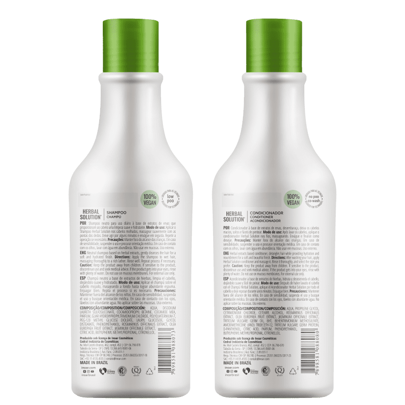 Kit Inoar Herbal Solution Duo (2 Produtos)