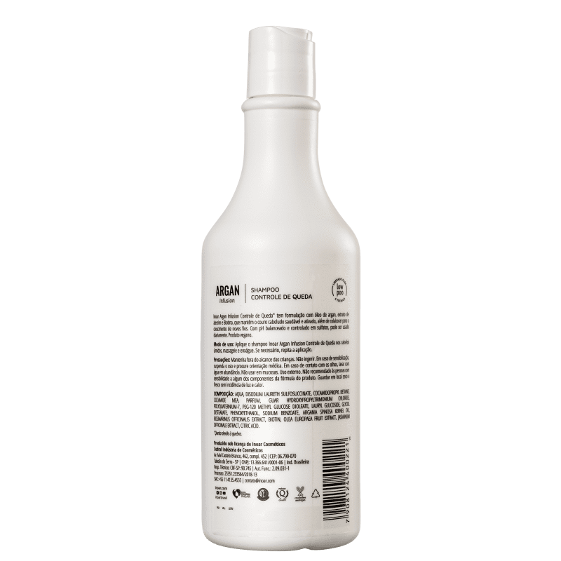 Inoar Argan Infusion Controle de Queda - Shampoo 500ml