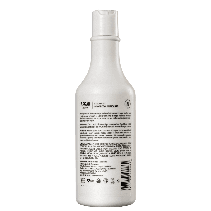 Inoar Argan Infusion Proteção Anticaspa - Shampoo 500ml