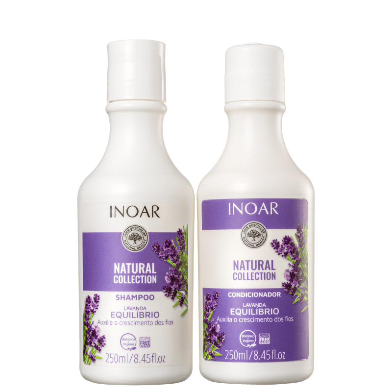 Kit Inoar Natural Collection Lavanda Duo (2 Produtos)