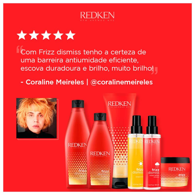 Redken Frizz Dismiss Instant Deflate Oil-In - Sérum Capilar 125ml