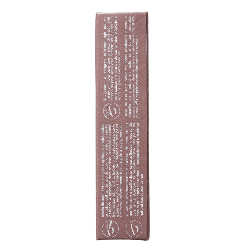 Pigmento para Sobrancelha Vult Peel Off Tint 01 4g