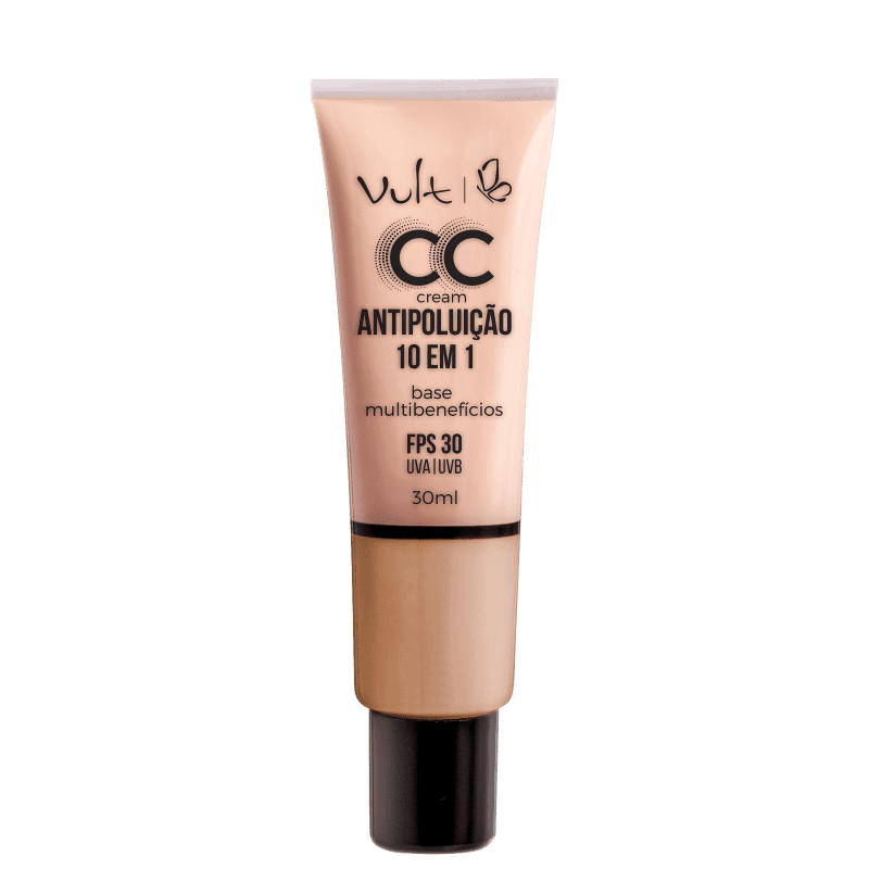 CC Cream Vult Antipoluição 10 em 1 MB03 Bege 30ml