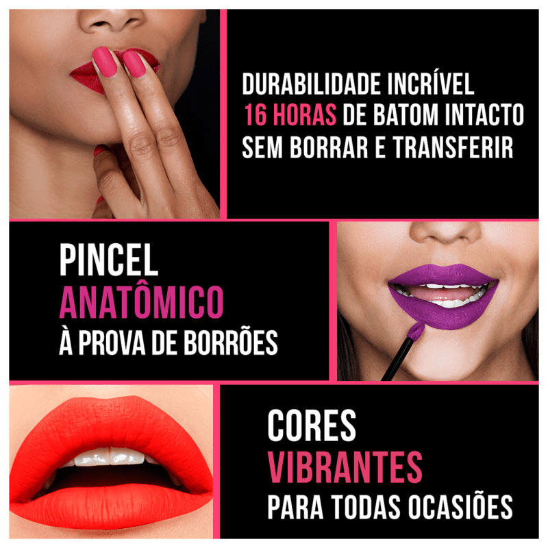 Maybelline Superstay Matte Ink City Edition Originator - Batom Líquido 5ml
