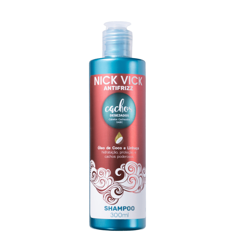 Nick & Vick Antifrizz Cachos Desejados - Shampoo 300ml