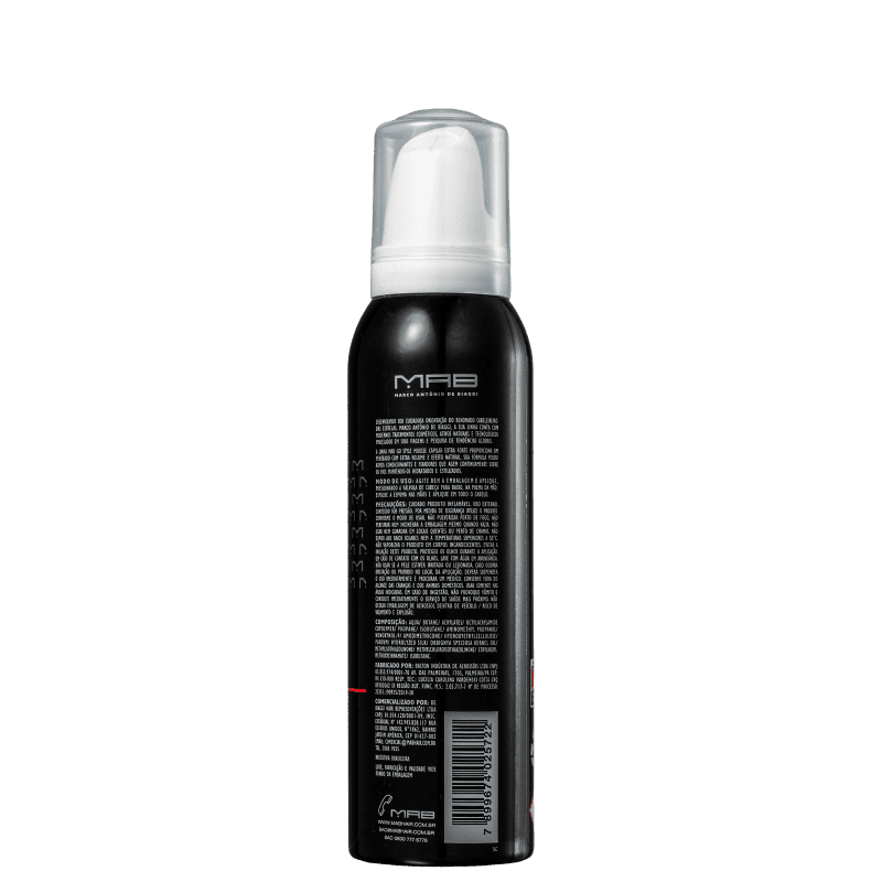 MAB Marco Antônio de Biaggi Go Style Extra Forte - Mousse Volumadora 200ml