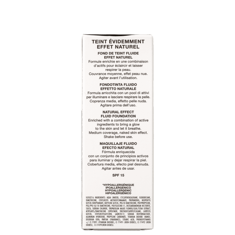 Rouge Baiser Paris Teint Évidemment 01 Rose Claire - Base Líquida 30ml