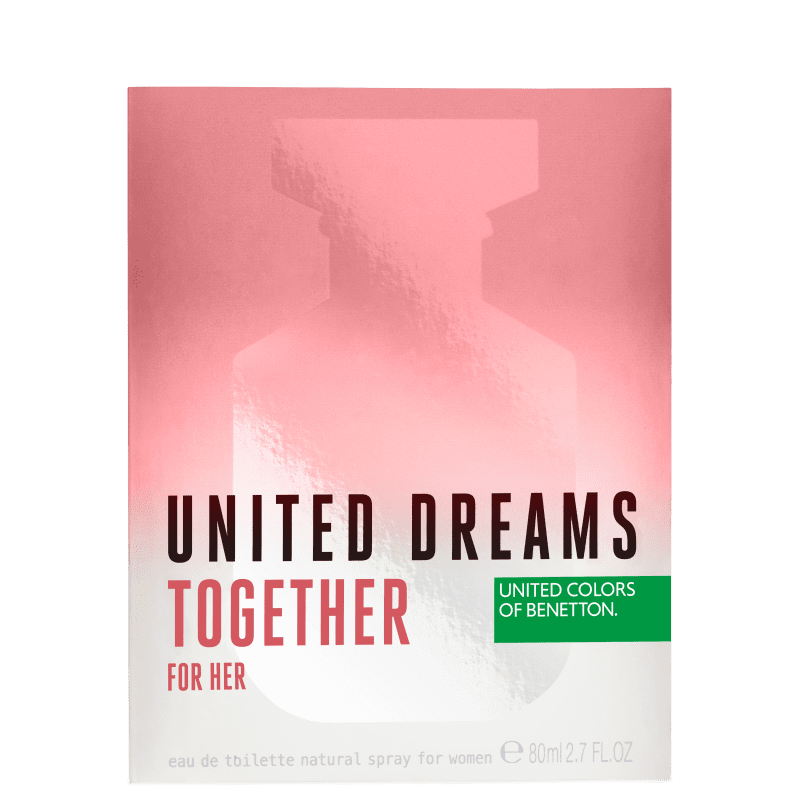 United Dreams Together For Her Benetton Eau de Toilette - Perfume Feminino 80ml