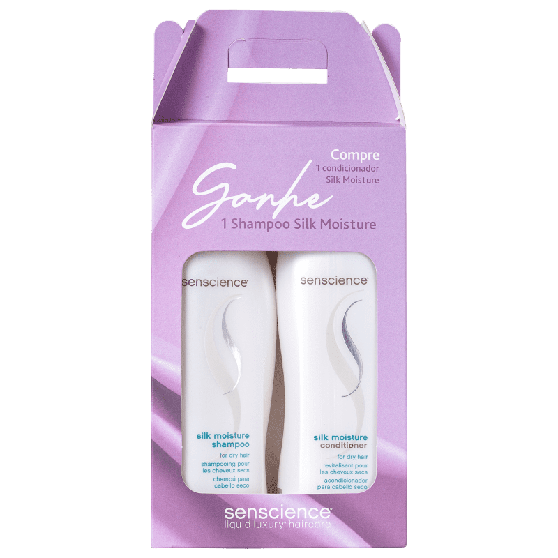 Kit Senscience Liquid Luxury Haircare Silk Moisture (2 Produtos)