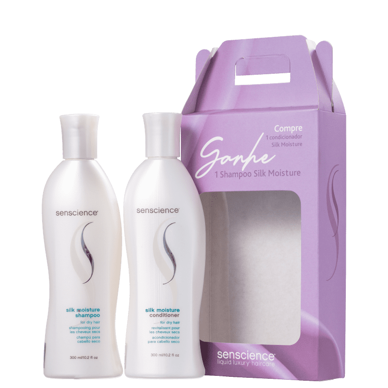 Kit Senscience Liquid Luxury Haircare Silk Moisture (2 Produtos)