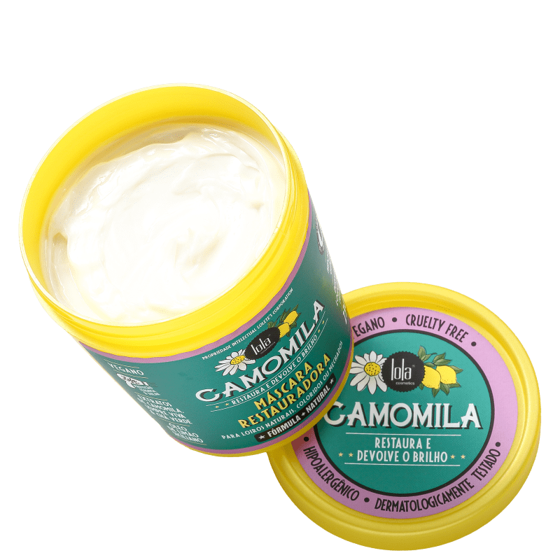 Lola Cosmetics Camomila - Máscara Capilar 230g