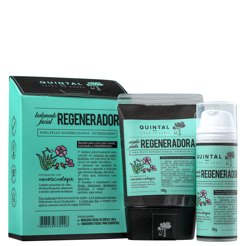 Kit Quintal Tratamento Facial Regenerador (2 Produtos)