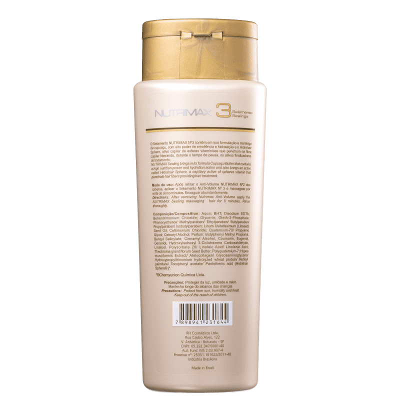 S’ollér Brasil Nutrimax N°2 Selamento - Tratamento 460g