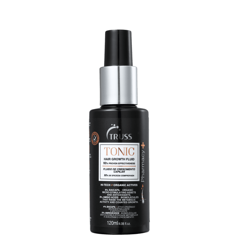 Truss Hair Growth Fluid Pharmacy+ - Tônico Capilar 120ml Menor preço em Truss Hair Growth Fluid Pharmacy+ - Tônico Capilar 120ml