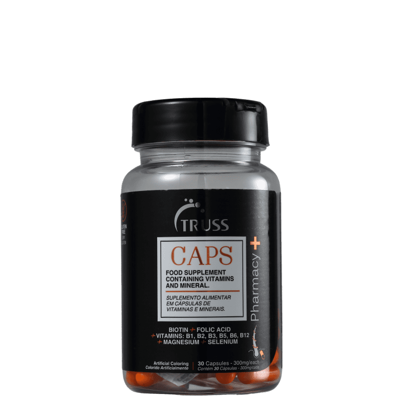 Truss Pharmacy+ Caps - Suplemento Alimentar (30 Cápsulas)