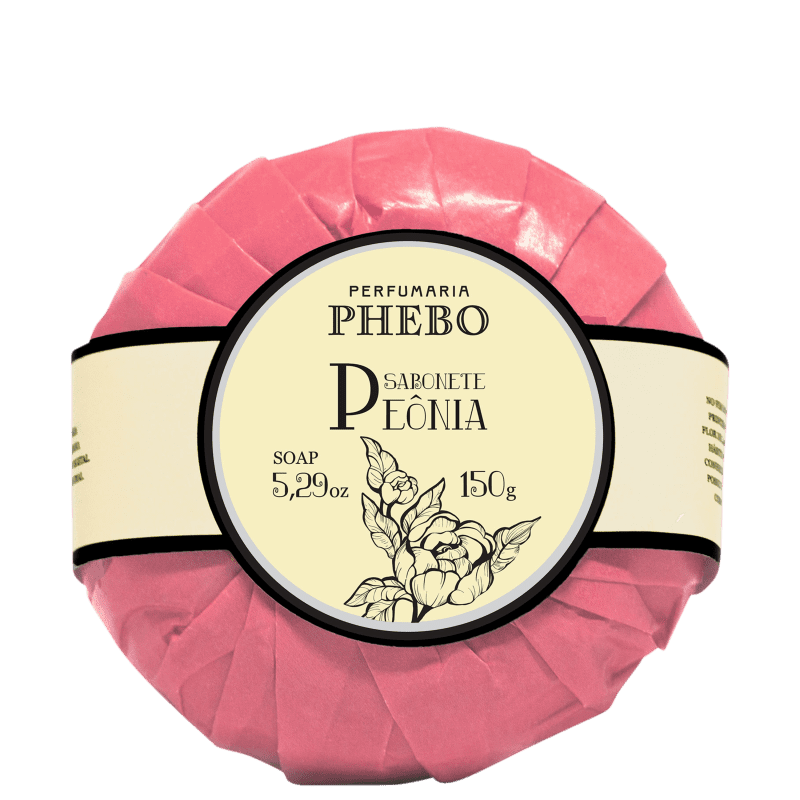 Phebo Perfumaria Peônia - Sabonete em Barra 150g