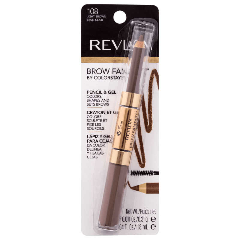 Revlon Brow Fantasy by ColorStay 108 Light Brown - Lápis para Sobrancelha 1,18ml