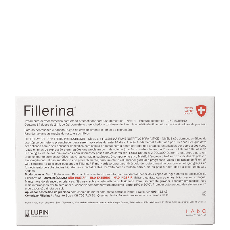Kit Fillerina Tratamento Facial Nível 1 (2 Produtos)