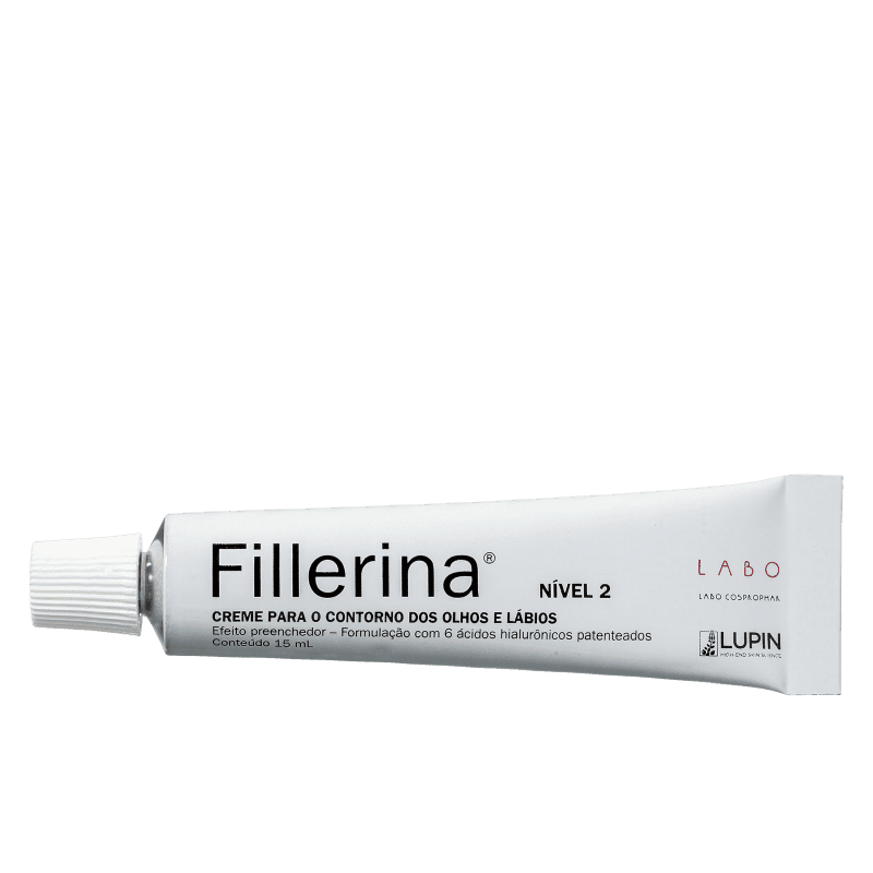 Fillerina Nível 2 Contorno dos Olhos e Lábios - Creme Anti-Idade 15ml
