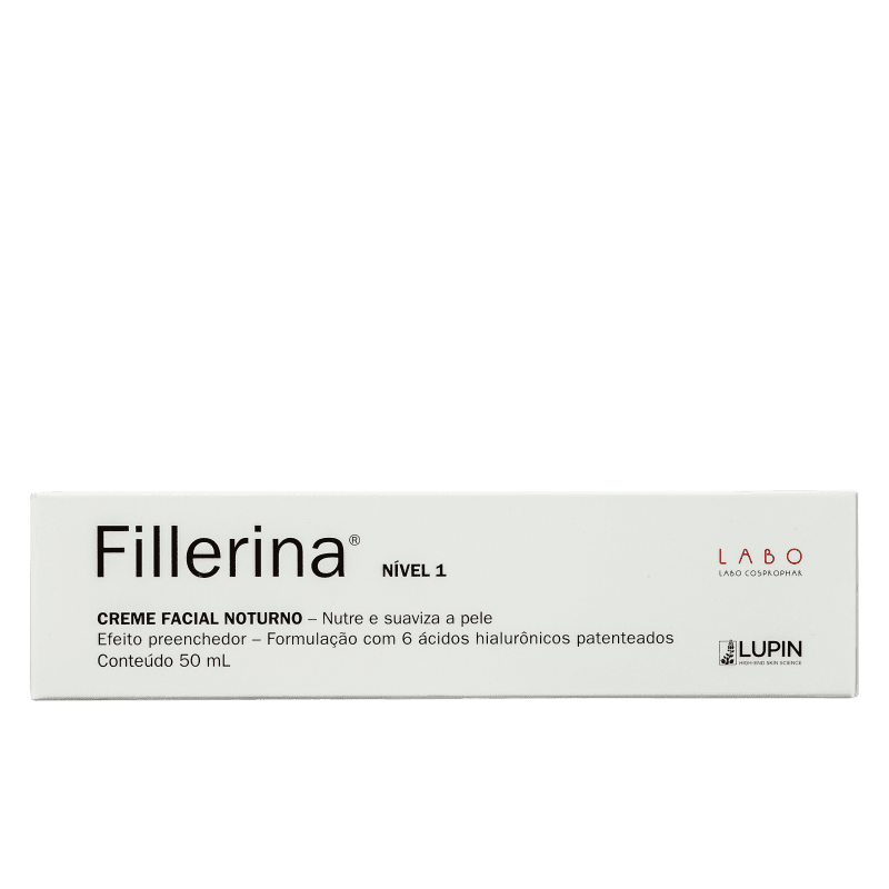 Fillerina Nível 1 Noturno - Creme Anti-Idade 50ml