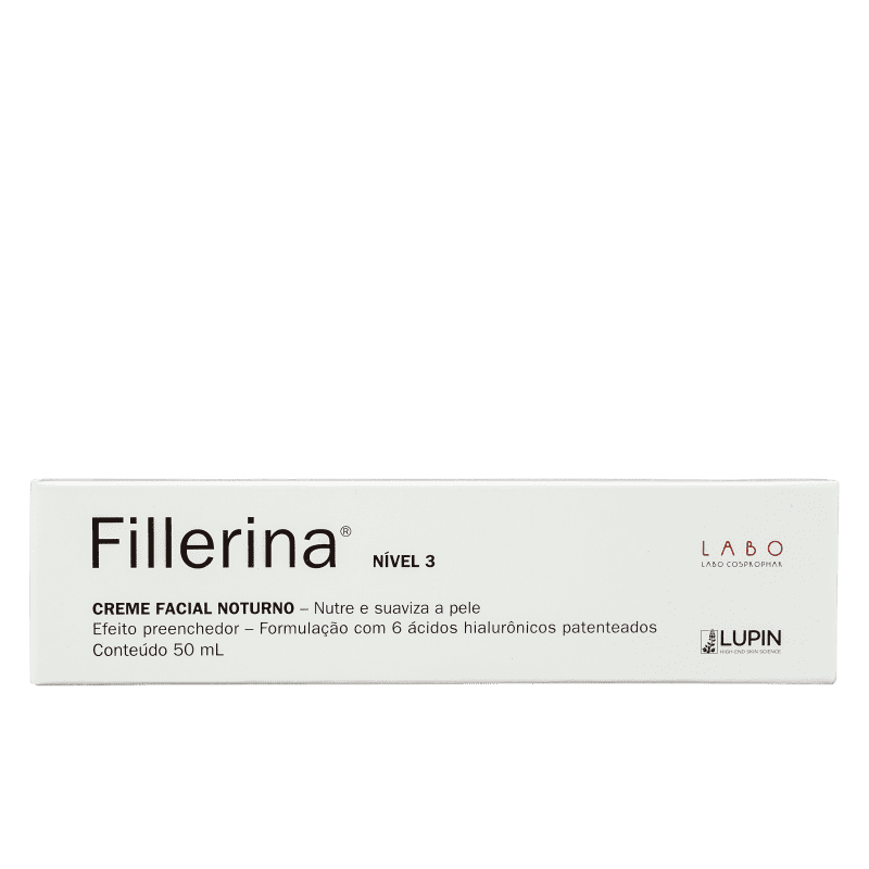 Fillerina Nível 3 Noturno - Creme Anti-Idade 50ml