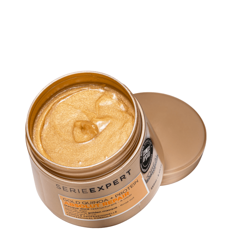 L'Oréal Professionnel Serie Expert Absolut Repair Gold Quinoa + Protein Golden Lightweight - Máscara Capilar 250ml