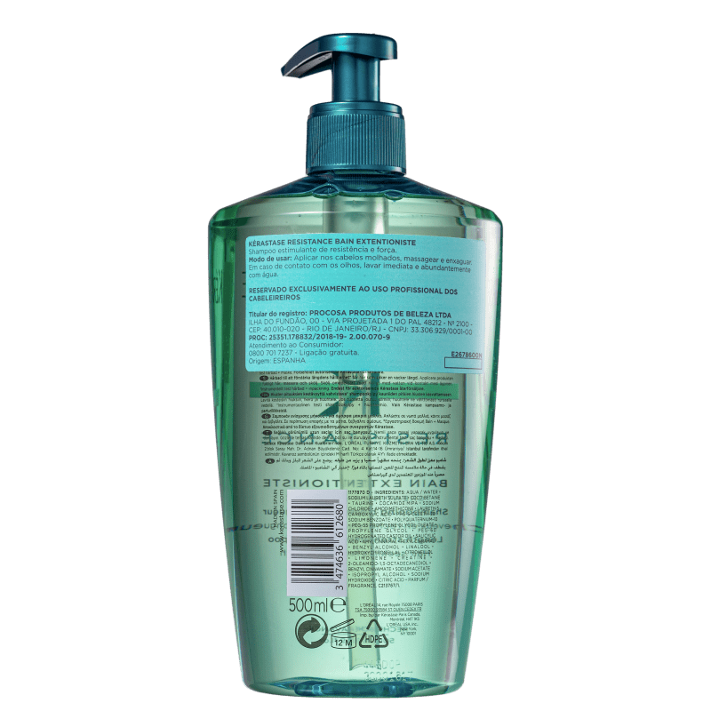 Kérastase Résistance Bain Extentioniste - Shampoo 500ml