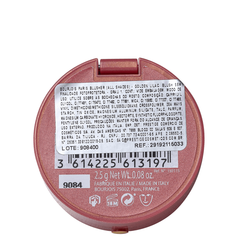 Bourjois Little Round Pot 33 Lilas D'Or - Blush Cintilante 2,5ml