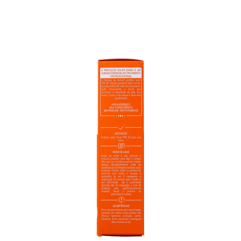 Darrow Actine FPS30 - Protetor Solar Facial 40g