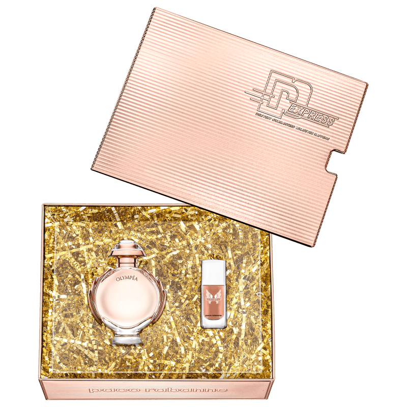 Conjunto Olympéa Paco Rabanne Feminino Eau de Parfum 50ml + Esmalte