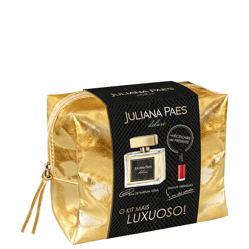 Conjunto Deluxe Juliana Paes Feminino - Eau de Toilette 100ml + Esmalte + Nécessaire