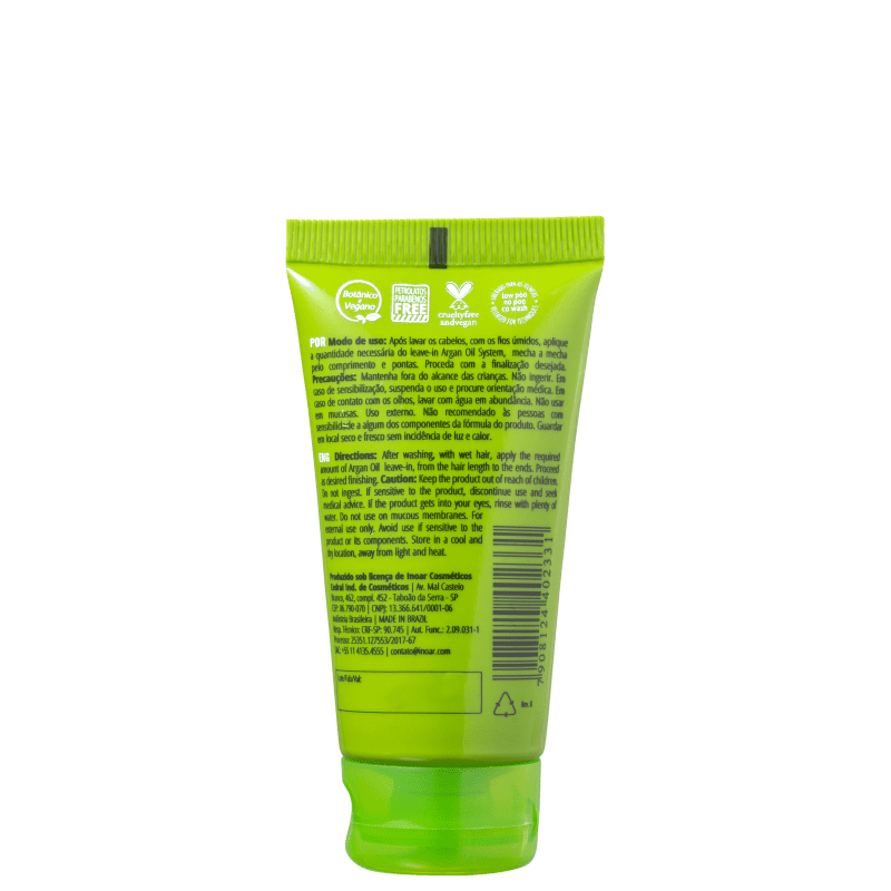 Inoar Argan Oil System - Leave-in 50g