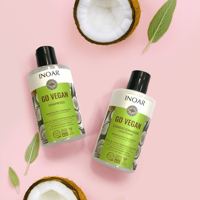 Shampoo Inoar Go Vegan Hidratação 300ml - Destro