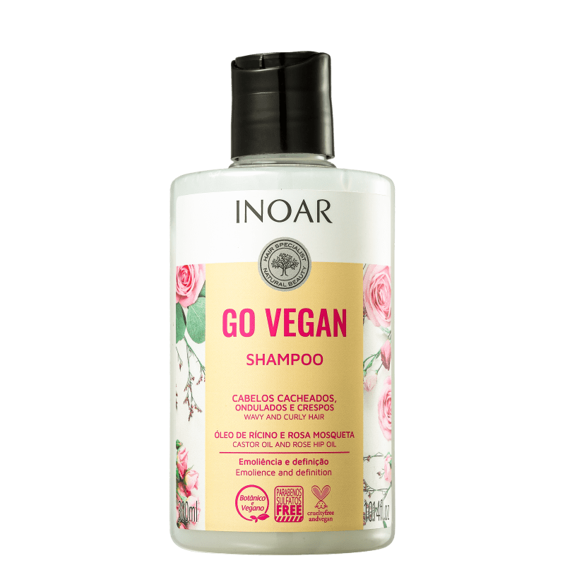 Inoar Go Vegan Cachos - Shampoo 300ml