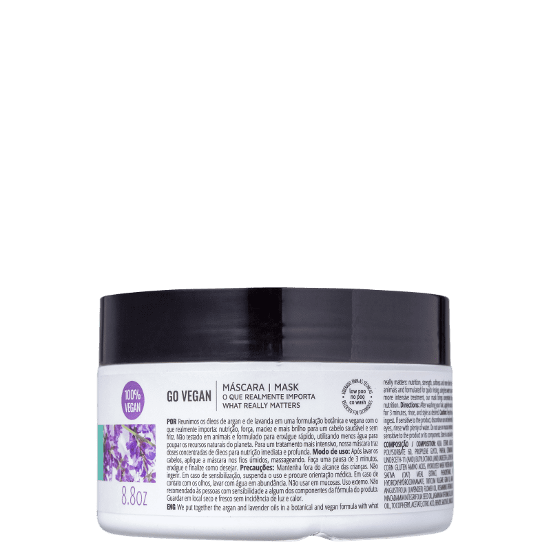 Inoar Go Vegan Antifrizz - Máscara Capilar 250g