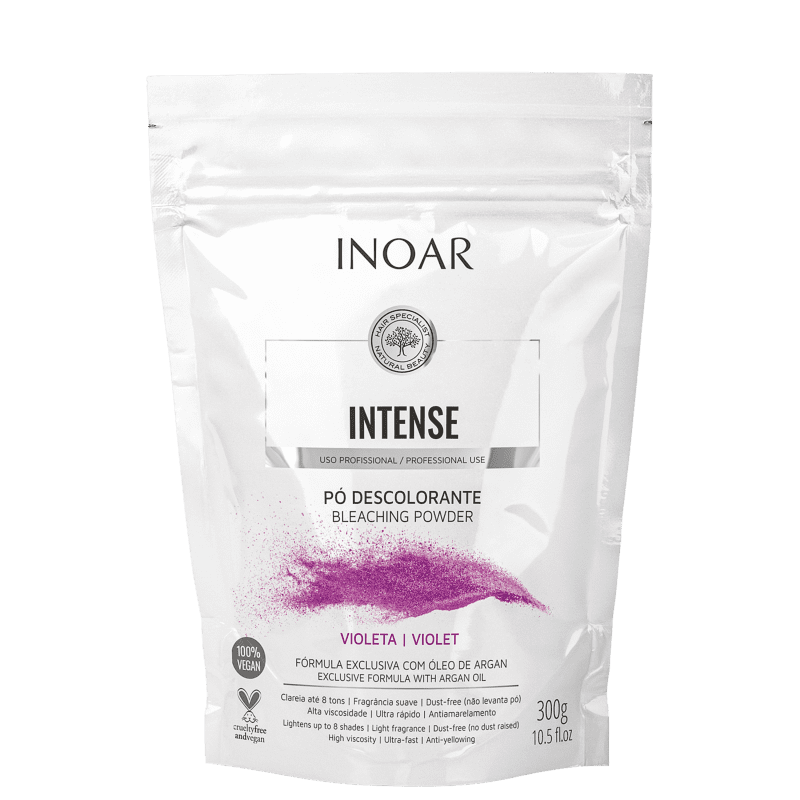 Inoar Intense Violeta - Pó Descolorante 300g