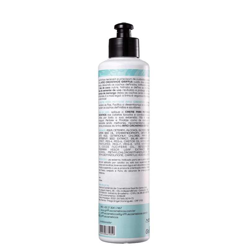 Griffus Amo Cachinhos - Creme de Pentear 300ml