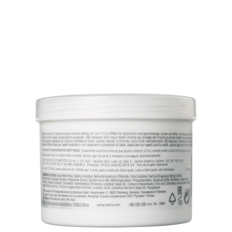 Wella Professionals Nutricurls - Máscara de Nutrição 500ml