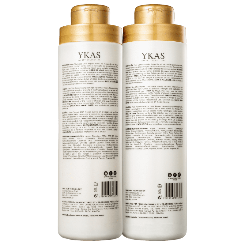 Kit YKAS DNA Repair Salon Duo (2 Produtos)