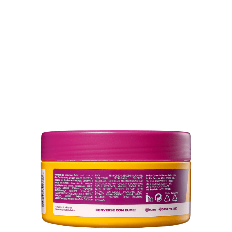Eume Força & Crescimento - Máscara Capilar 250g