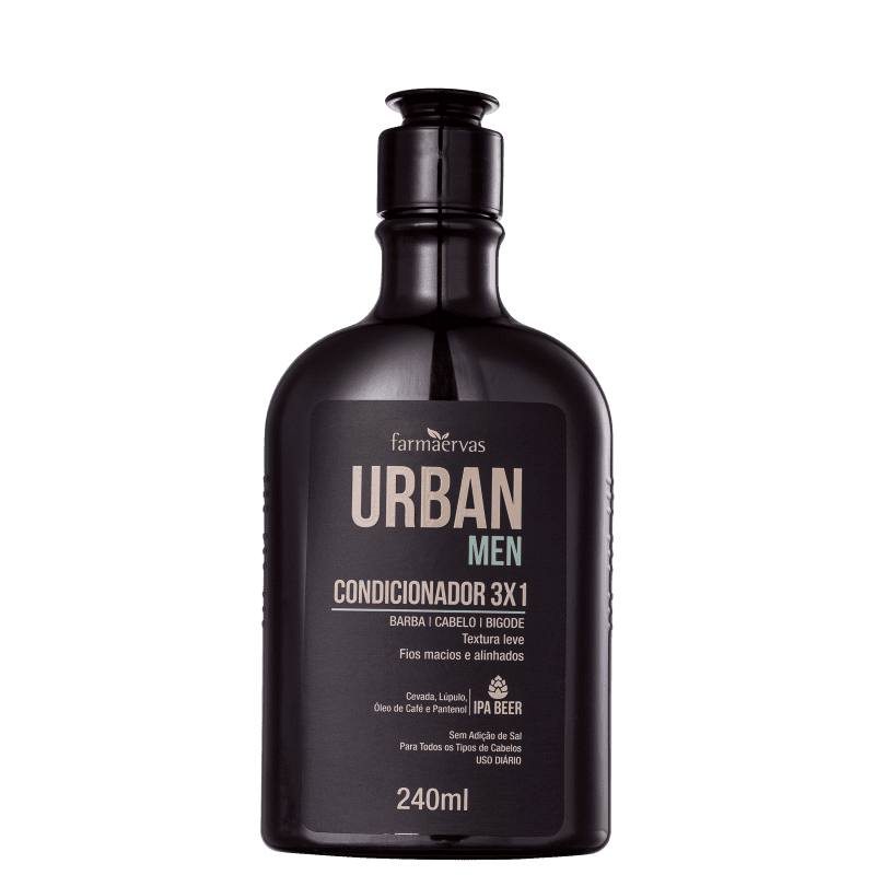 Farmaervas Urban Men 3x1 - Condicionador 240ml