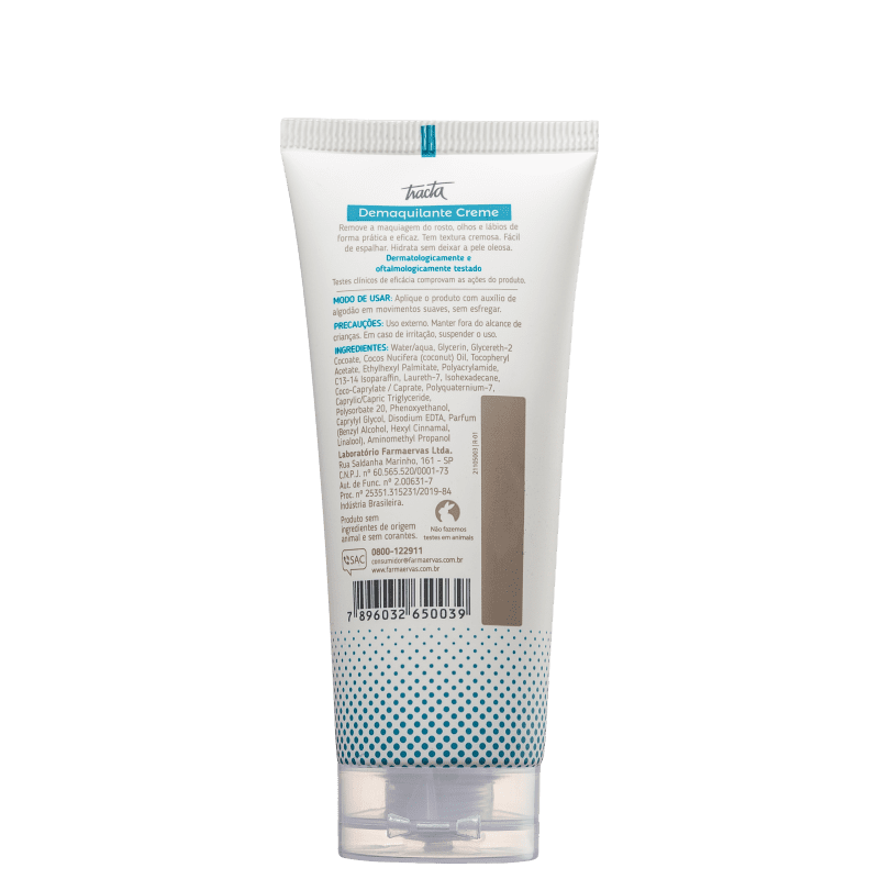 Tracta Creme - Demaquilante 100ml